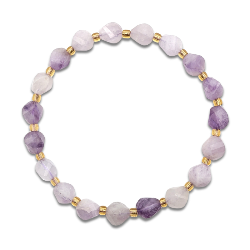 Lavender Milky Amethyst S Shape